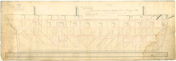 Spartan (1841), Creole (1845), Amethyst (1844), Niobe (1849)