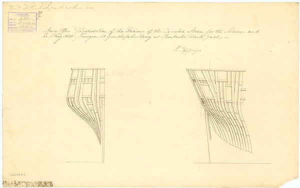 Imogene (1831), Alarm (cancelled 1832)