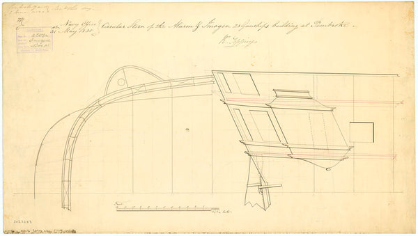 Imogene (1831), Alarm (cancelled 1832)