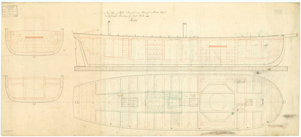 Profile plan for 'Convulsion' (1804)