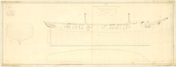 Lines plan for 'Recruit'