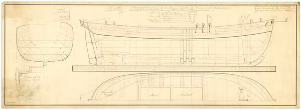 Unnamed 46ft single-masted Ordnance Lighter (1824)