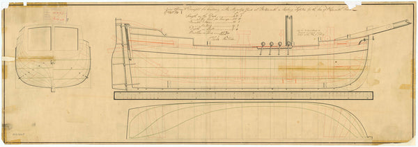 Unnamed 63ft single-masted Sailing Lighter (1812)