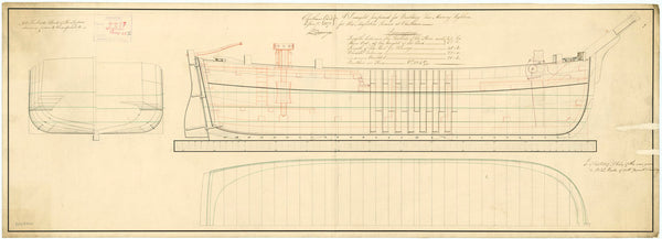 Two unnamed 62ft Mooring Lighters (1807)