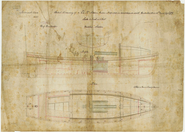 Profile plan for a Steam Cutter