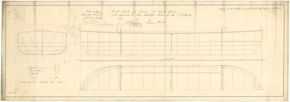 Unnamed 45ft Coal Punt (1855)