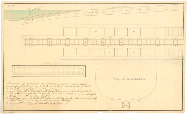 Proposed slip for cleaning or repairing His Majesty's Yachts (no date)