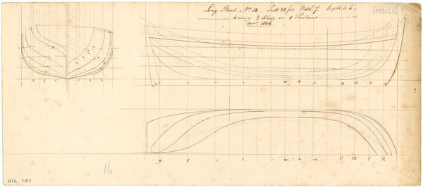 20ft Longboat (1806)