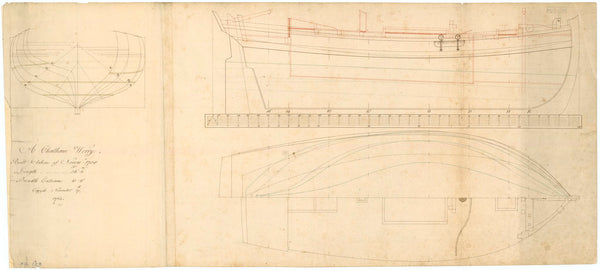 Unnamed 36ft Chatham Wherry (1758)