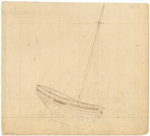 Unnamed single-masted gaff-rigged Cutter (no date)