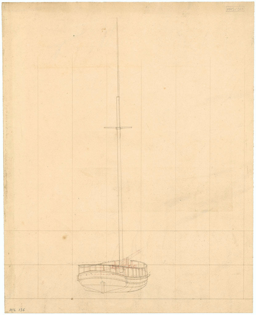 Unnamed single-masted gaff-rigged Cutter (no date)