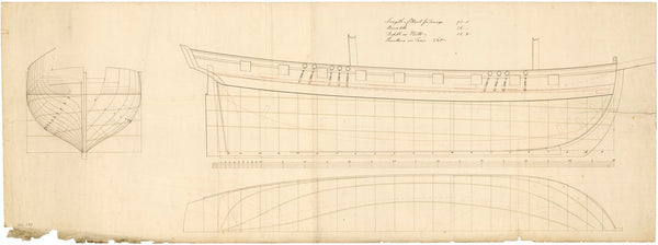 Unnamed 90ft 18-gun Brig (no date)