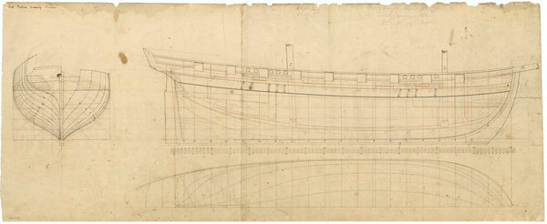 Unnamed 18-gun two-masted Brig (no date)