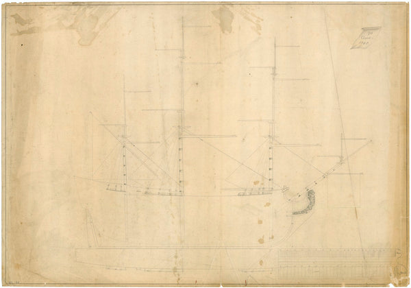 Unnamed 90-gun Second Rate, three-decker (1745)