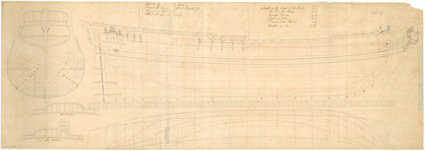 64ft Ketch-rigged Commissioner's Yacht (1754)