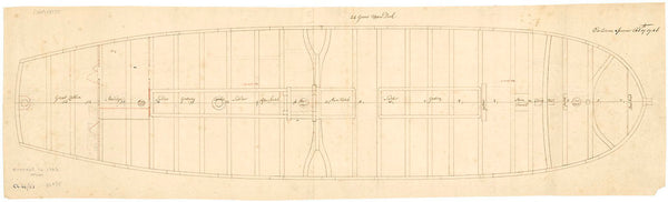 Plan of 'Queenborough' (1748)