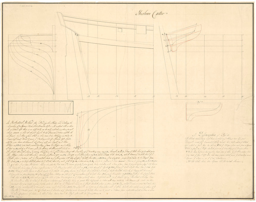 Plan of the 'Sherborne' (1793)