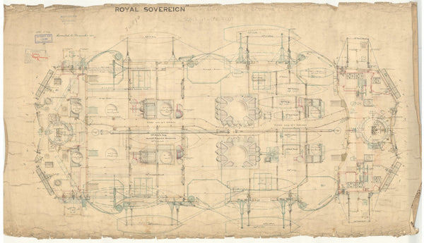 HMS Royal Sovereign (1891), Shelter deck