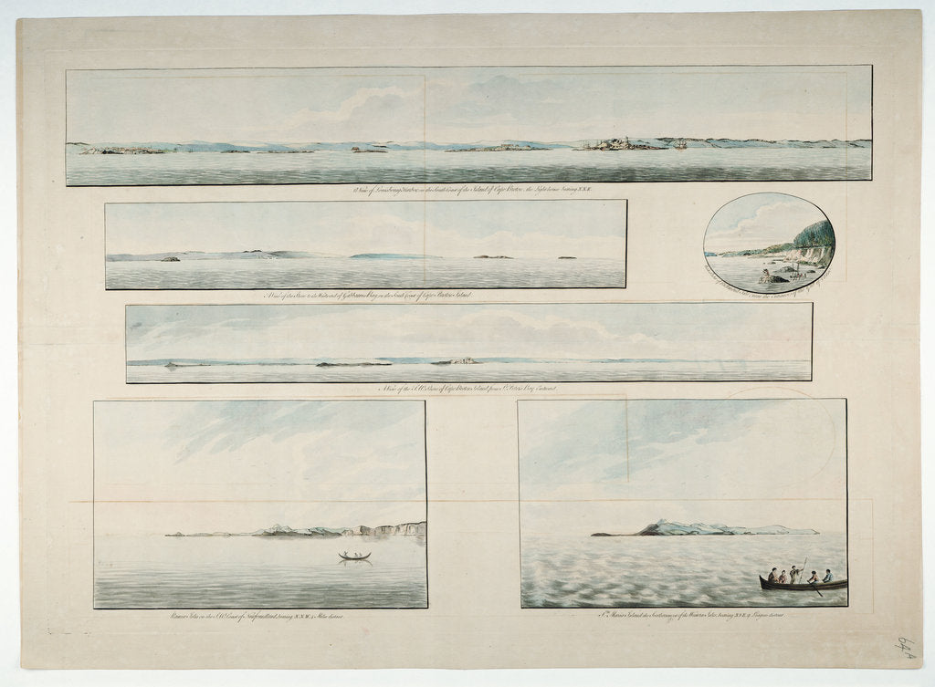 Detail of Six views of Cape Breton Island, etc by Joseph Frederick Wallet Des Barres