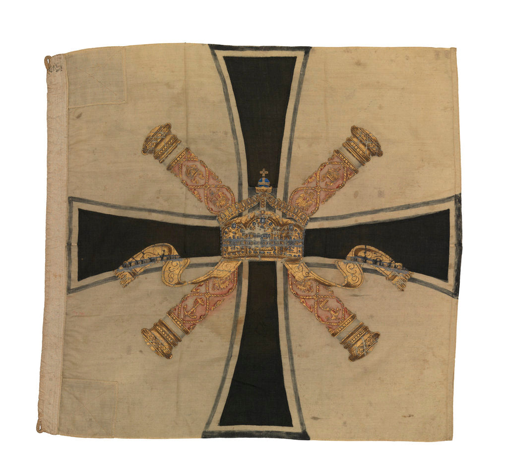 Detail of Command flag, Admiral of the Fleet, Imperial Germany (before 1919) by unknown