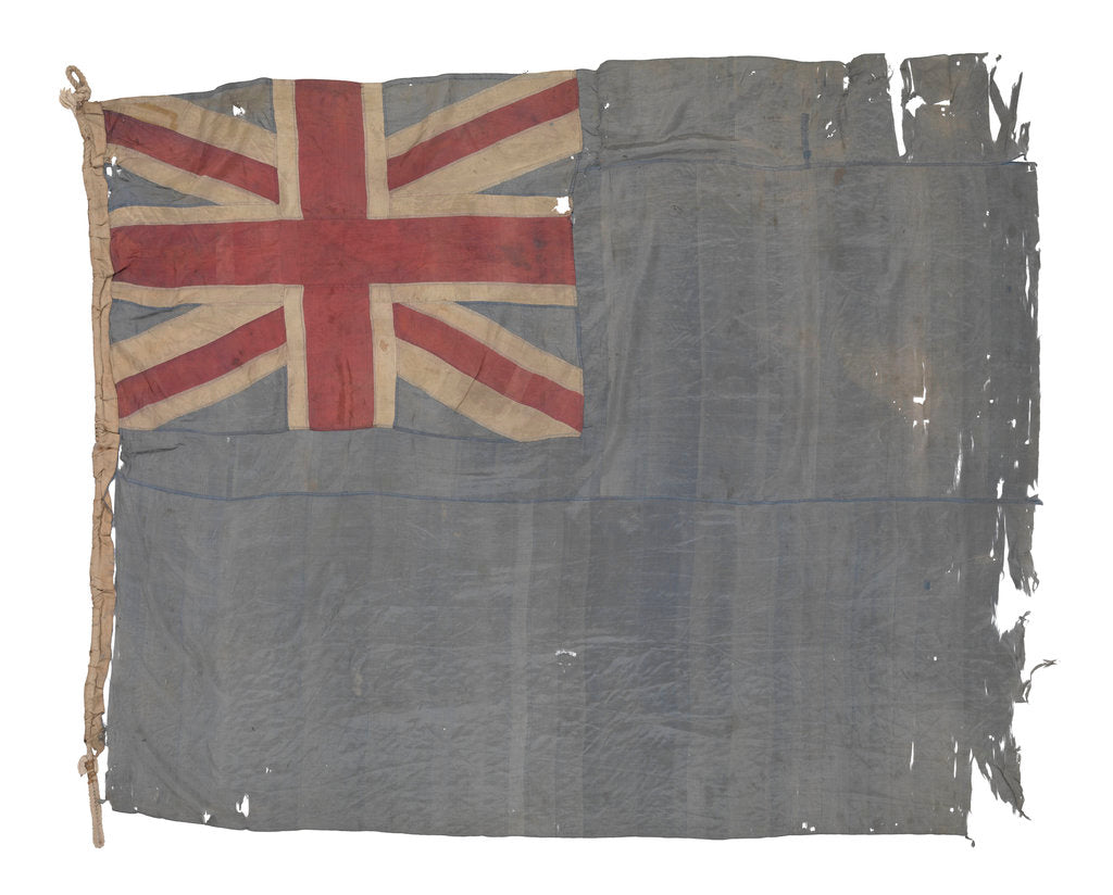 Detail of Blue Ensign (before 1864) by Unknown
