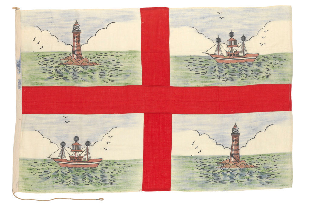 Detail of Flag, Irish Lights Commissioners by unknown