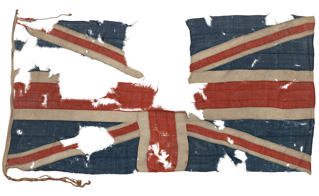 Detail of Union flag by unknown