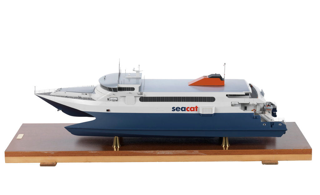 Detail of Hoverspeed Great Britain; Passenger/cargo vessel by Scale Model International