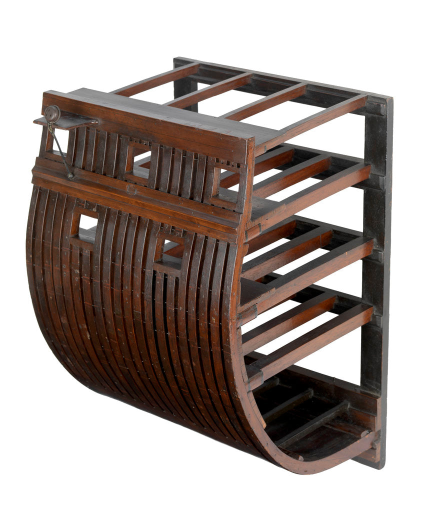 Detail of Sectional model by unknown