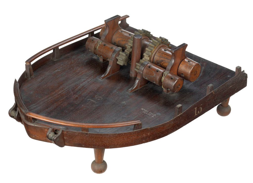 Detail of Sectional model by unknown