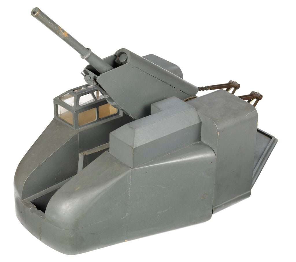 Detail of Ordnance model by unknown