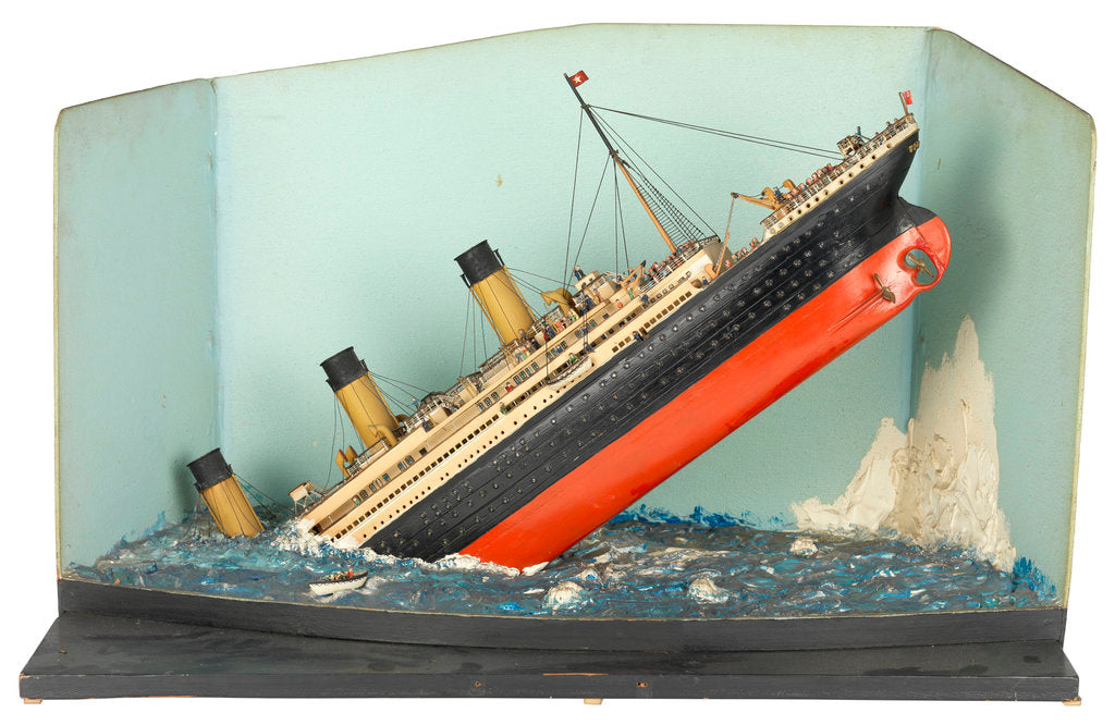 Detail of 'Titanic' (1912) by unknown