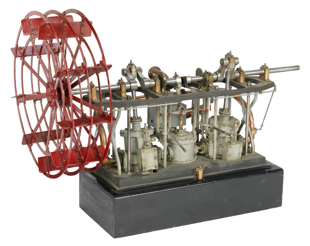 Detail of Engine model by unknown