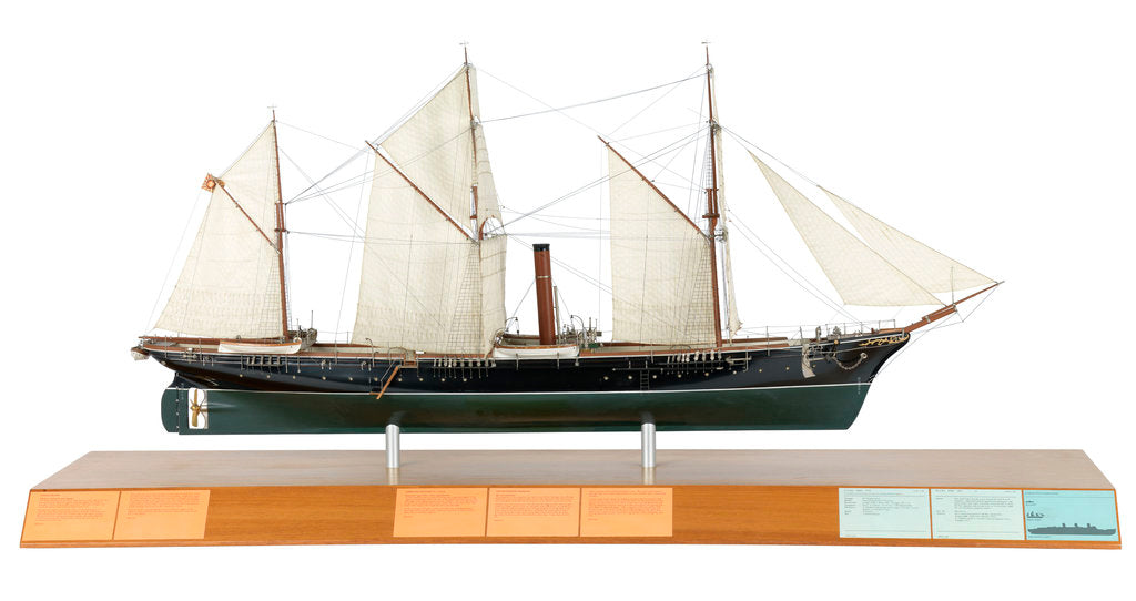 Detail of IJN 'Seiki' (1875) by unknown