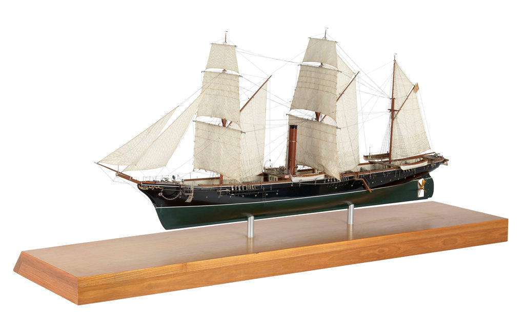 Detail of IJN 'Seiki' (1875) by unknown