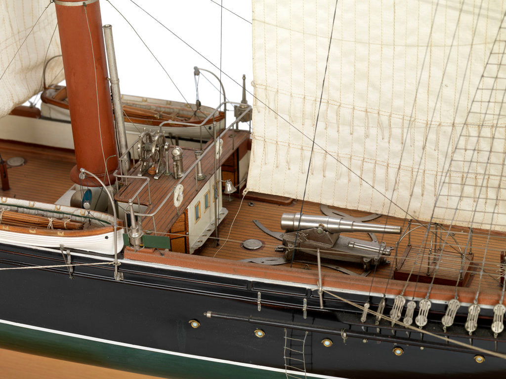 Detail of IJN 'Seiki' (1875) by unknown