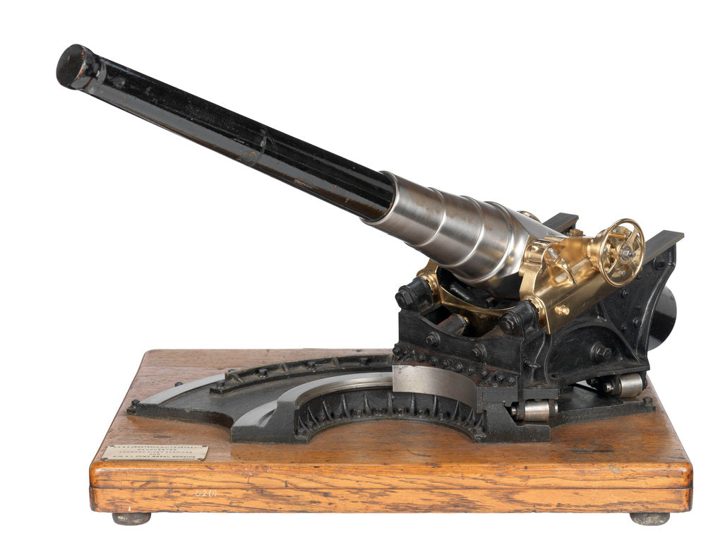 Detail of Ordnance model by Sir W. G. Armstrong Whitworth & Co. Ltd