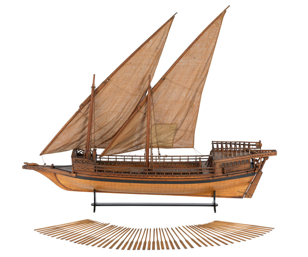 Detail of Fighting vessel by unknown