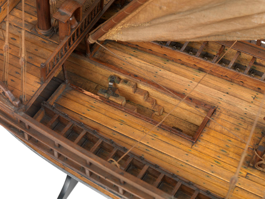 Detail of Fighting vessel by unknown