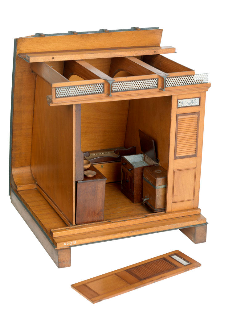 Detail of Accommodation model by unknown