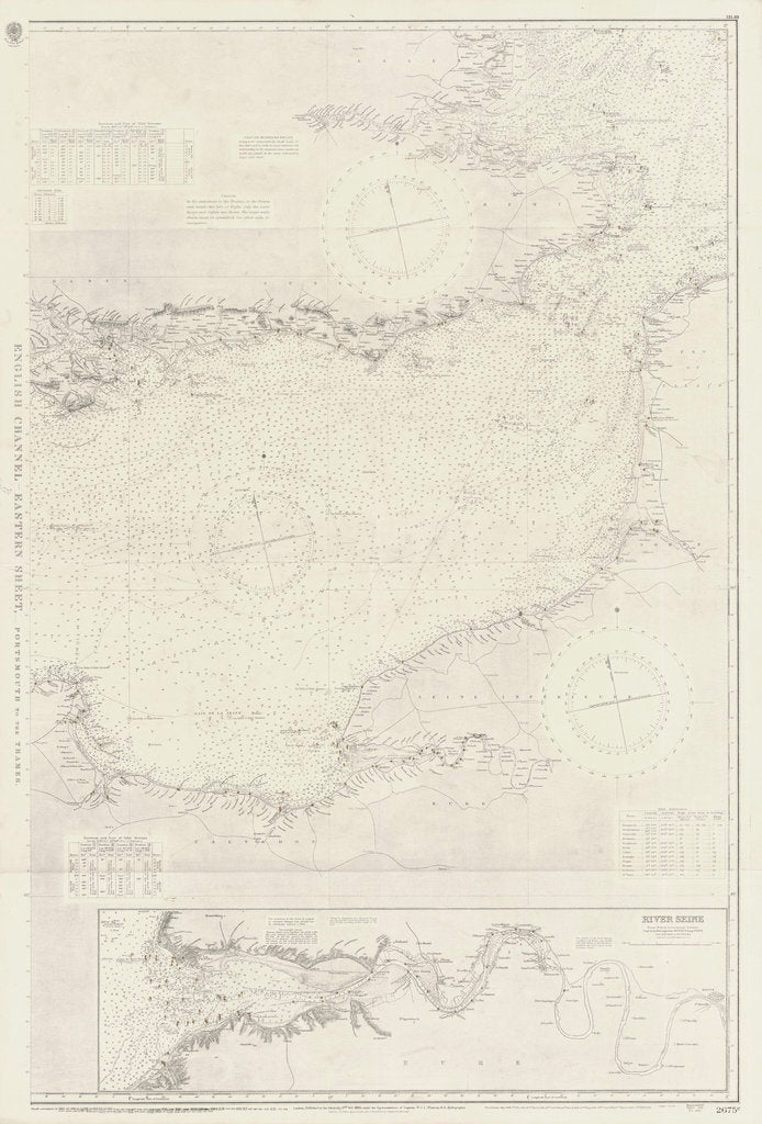 Detail of English Channel: Eastern Sheet by unknown