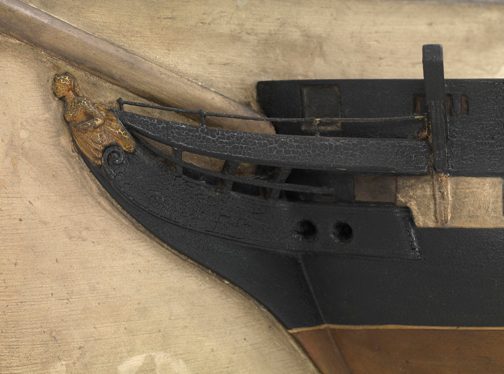 Detail of HMS 'Inconstant' (1836) by unknown