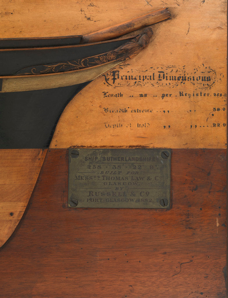 Detail of 'Sutherlandshire' (1882) by unknown