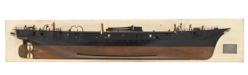 Detail of HMS 'Opal' (1875) by unknown