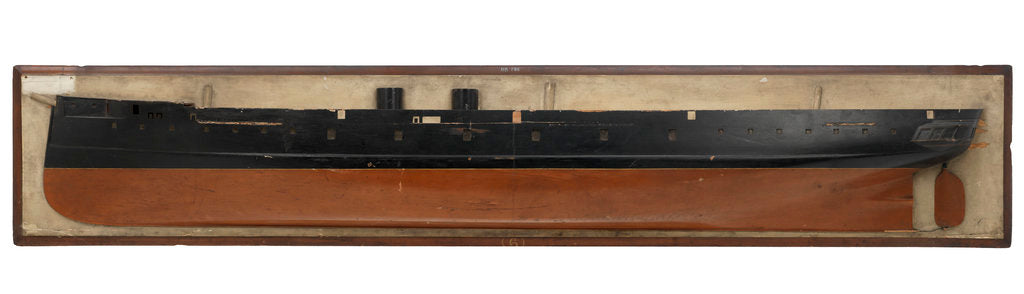 Detail of HMS 'Inconstant' (1868) by unknown