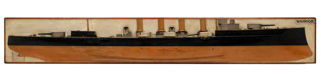 Detail of HMS 'Warrior' (1905) by unknown