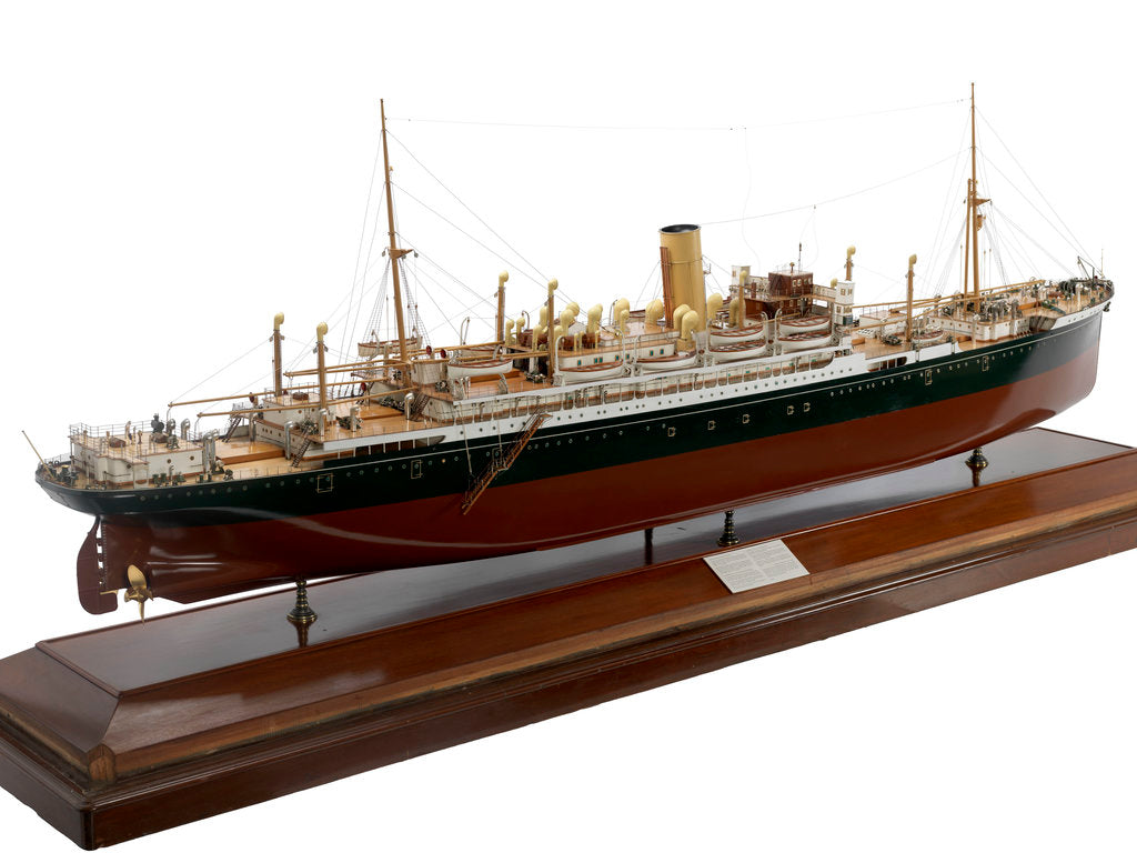 Detail of 'Jervis Bay' (1922) by Vickers Ltd