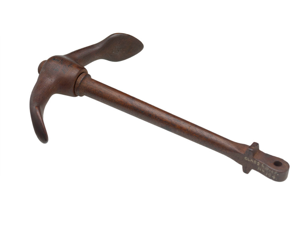 Detail of Anchor model by Mr. Miller