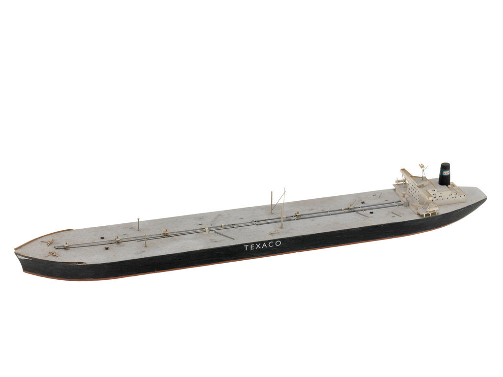 Detail of Waterline model; Miniature model by Reginald Carpenter