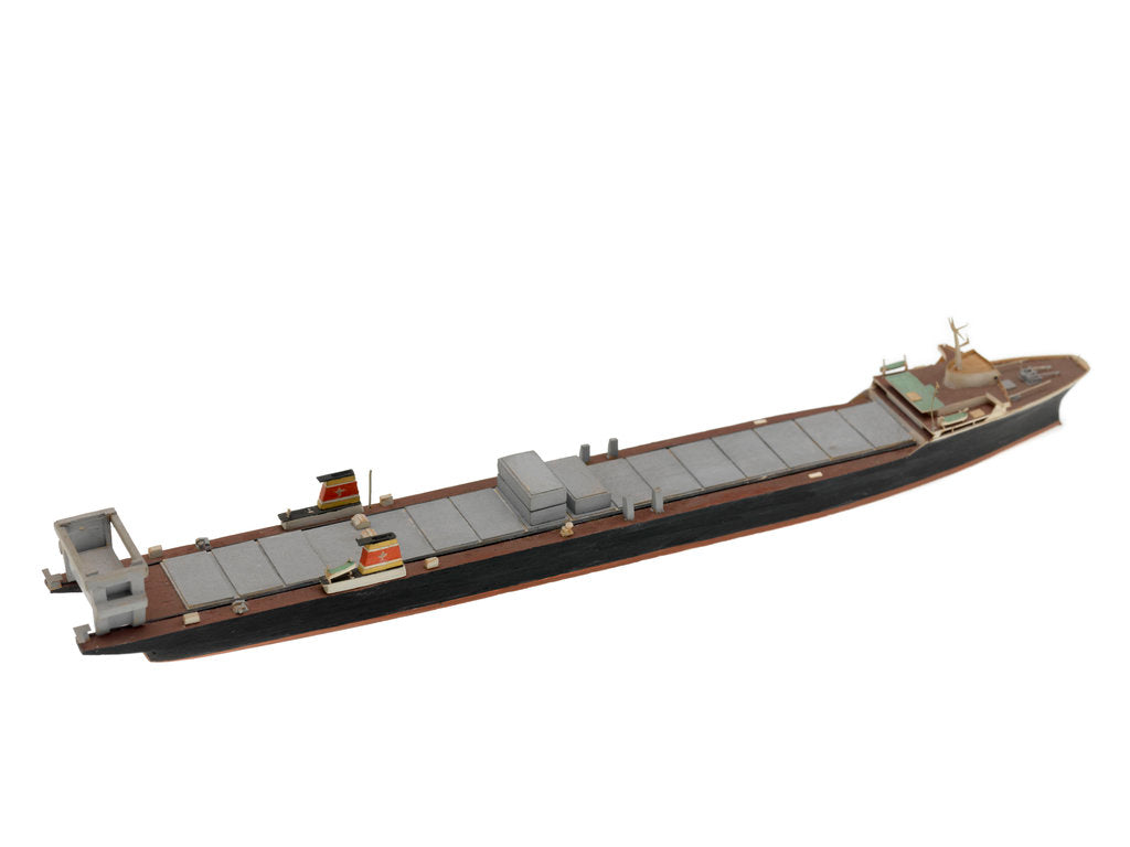Detail of Waterline model; Miniature model by Reginald Carpenter